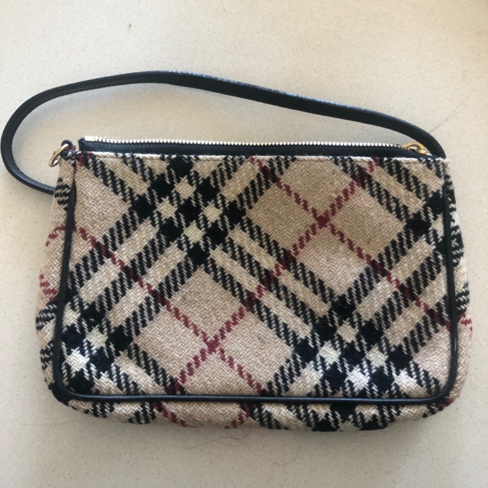 Burberry wool pochette bag - Picture 4 of 4